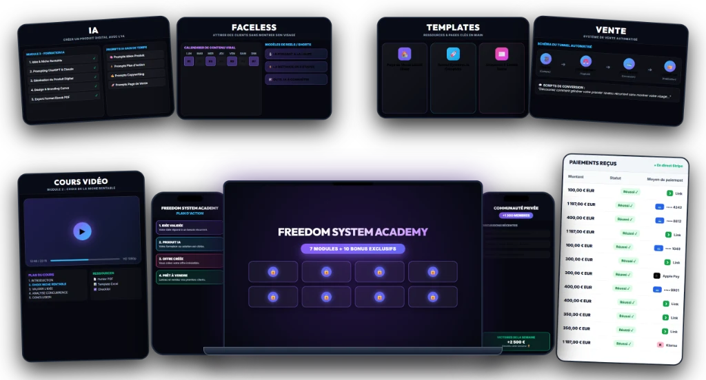 Freedom Success Academy Bundle Showcase